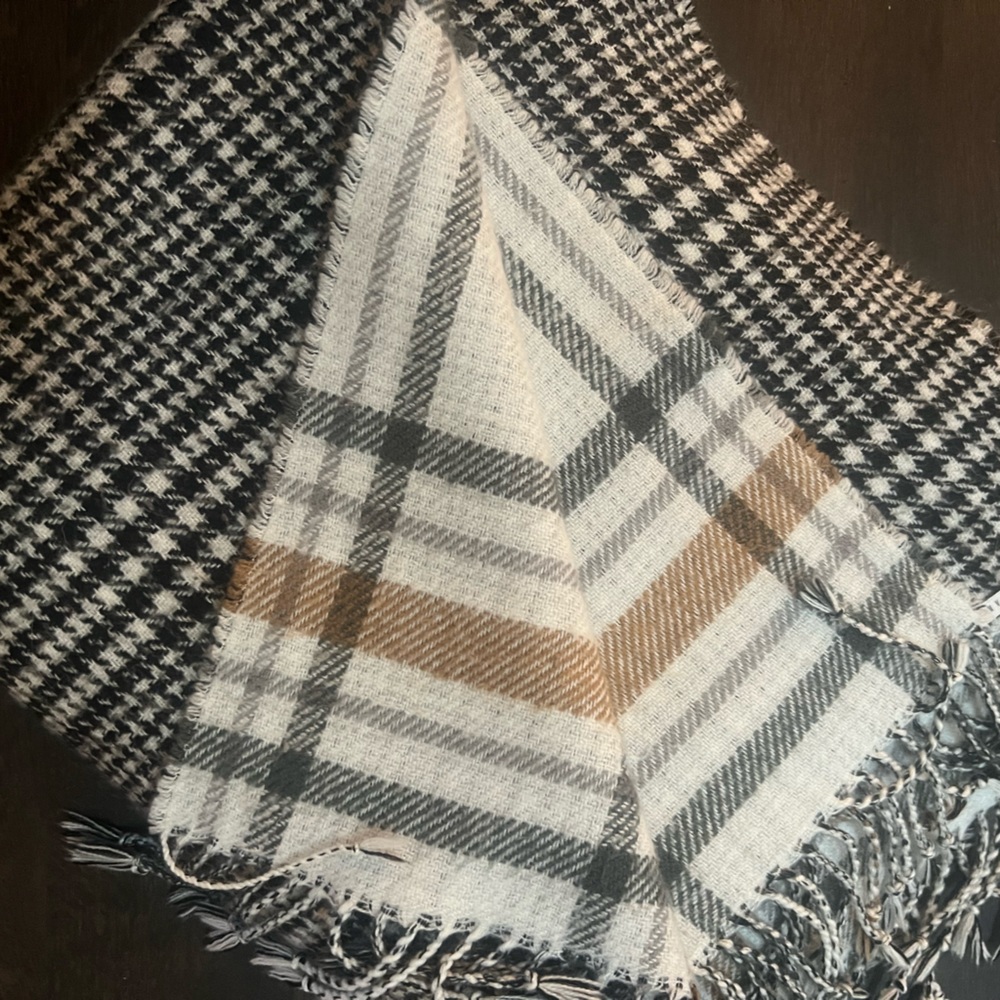 Reversible Pottery Barn throw. Gently used!